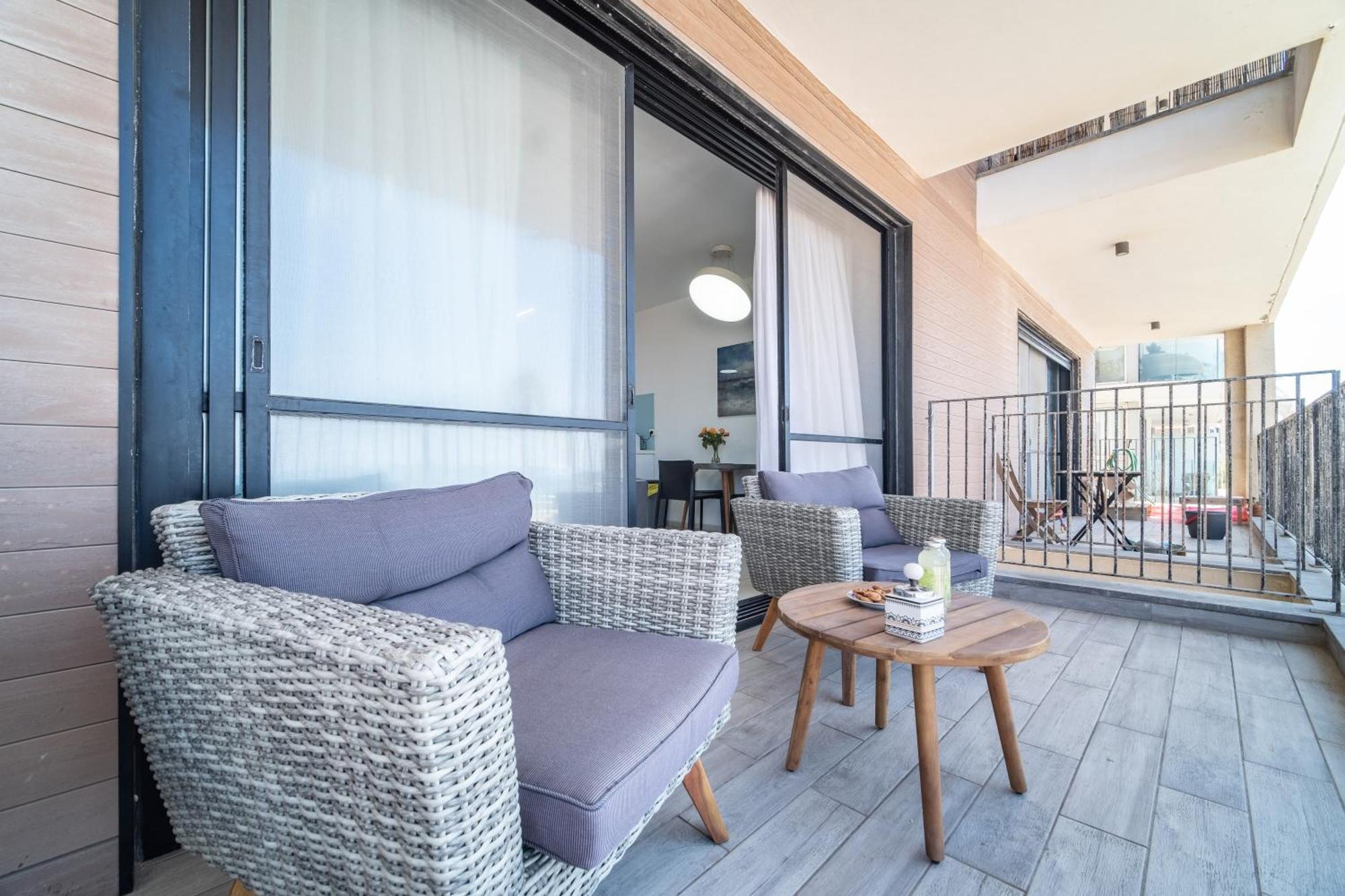 Апартаменты Bat Galim Full Sea View Balcony By Sea N' Rent Хайфа Экстерьер фото